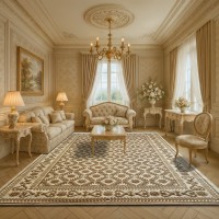 Китайский ковер 002024 Бежевый